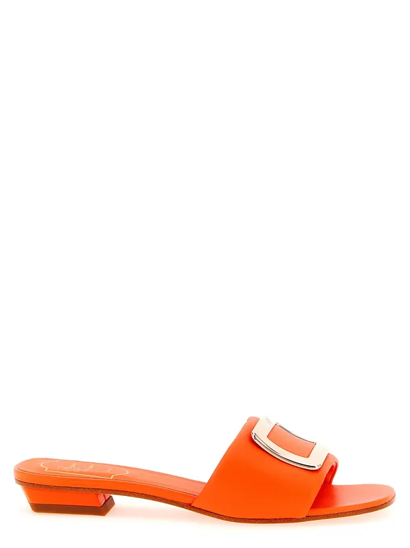 Belle Vivier Sandals Orange - Roger Vivier