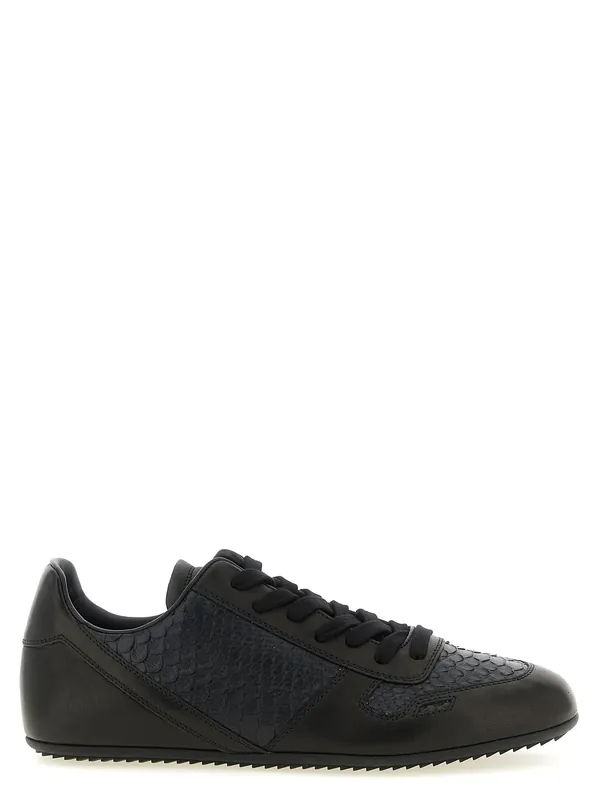 Minimal Sneaks Sneakers Black - Rick Owens