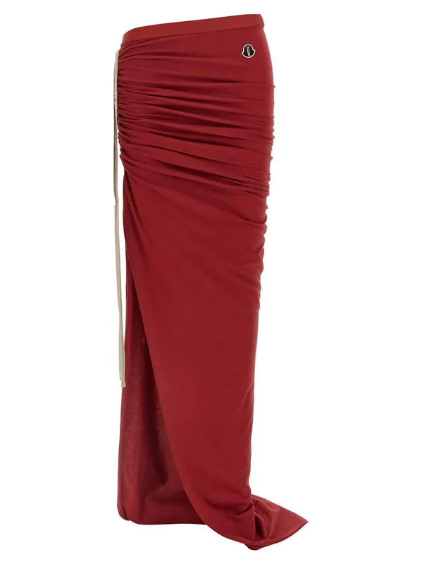 Adjustable Skirts Red - Rick Owens