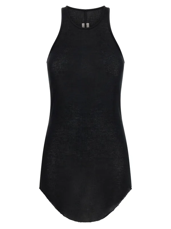 Basic Rib Tops Black - Rick Owens