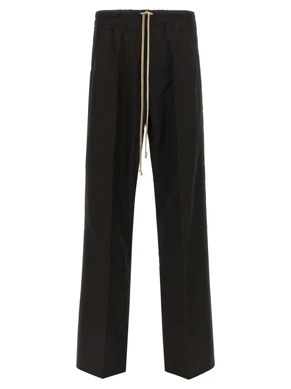 Dietrich Drawstring Pants Black - Rick Owens