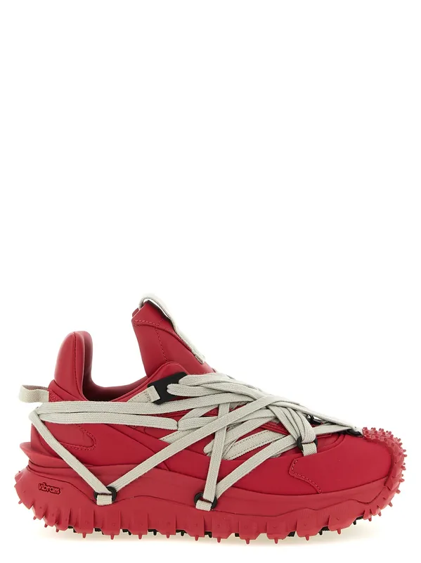 Trailgrip Megalace Sneakers Red - Rick Owens