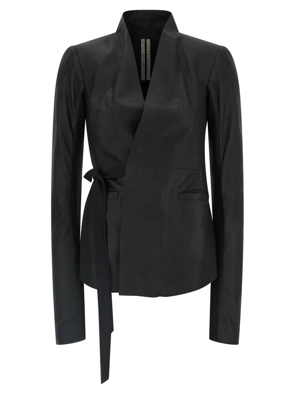 Hollywood Puffer Jackets Black - Rick Owens