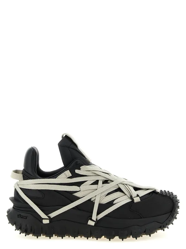 Trailgrip Megalace Sneakers Black - Rick Owens