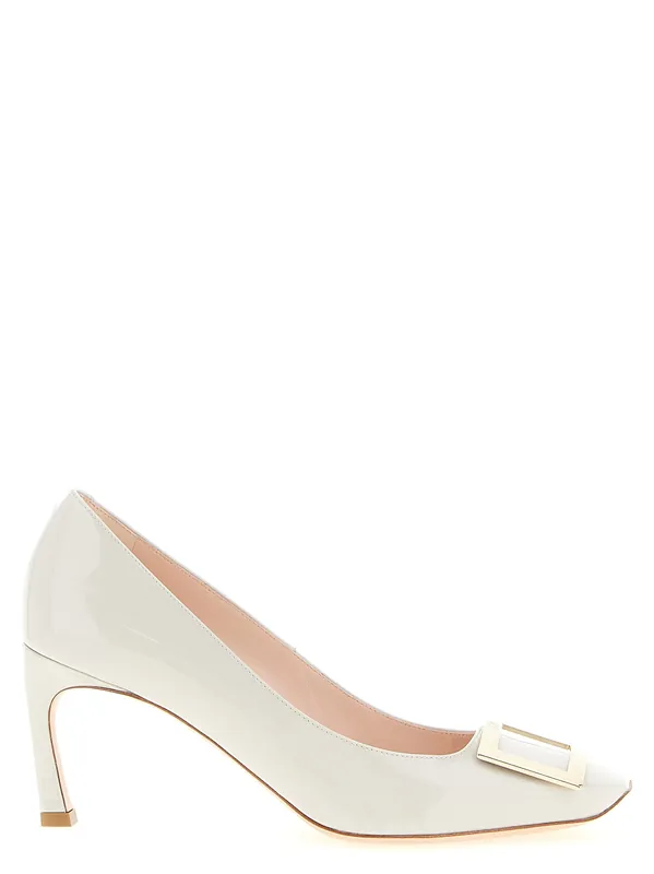 Trompette Pumps Gray - Roger Vivier