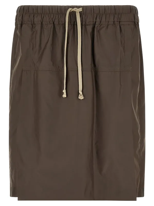 Kiltshorts Bermuda And Short Brown - Rick Owens