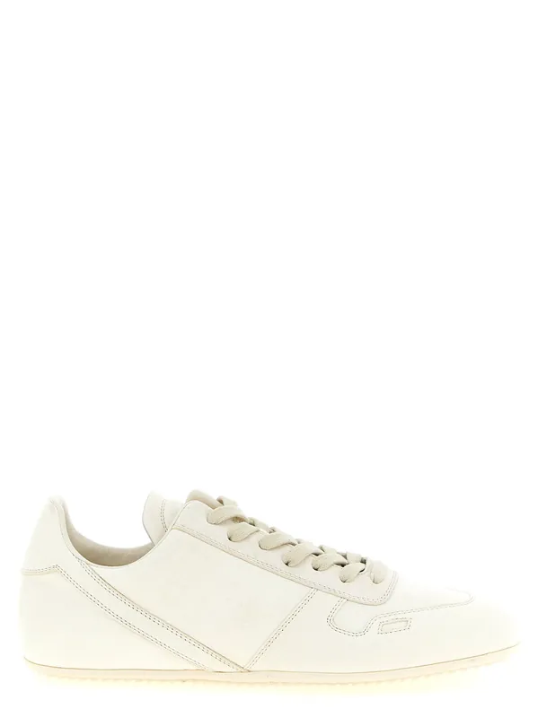 Minimal Sneak Sneakers White - Rick Owens
