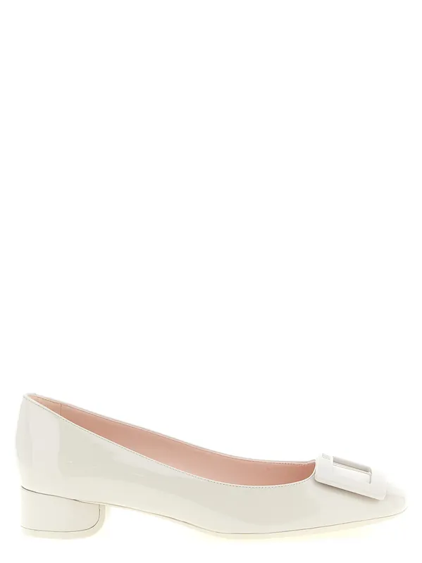 Roundy Pumps Gray - Roger Vivier