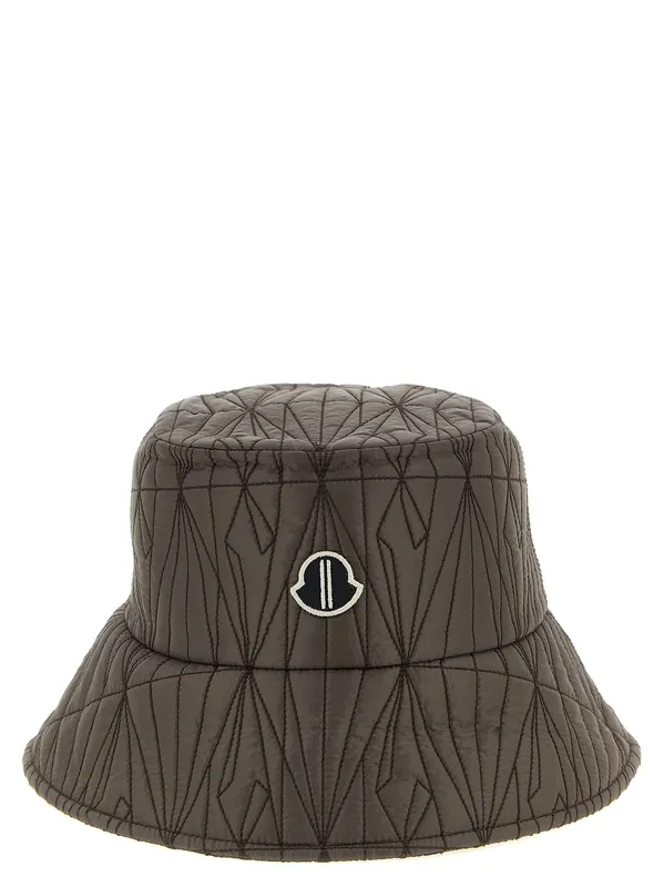 Bucket Hat Moncler + Rick Owens Hats Brown
