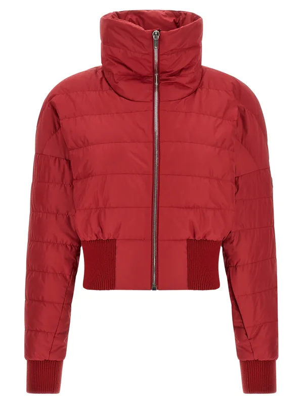 Cropped Puffer Jackets Red - Rick Owens