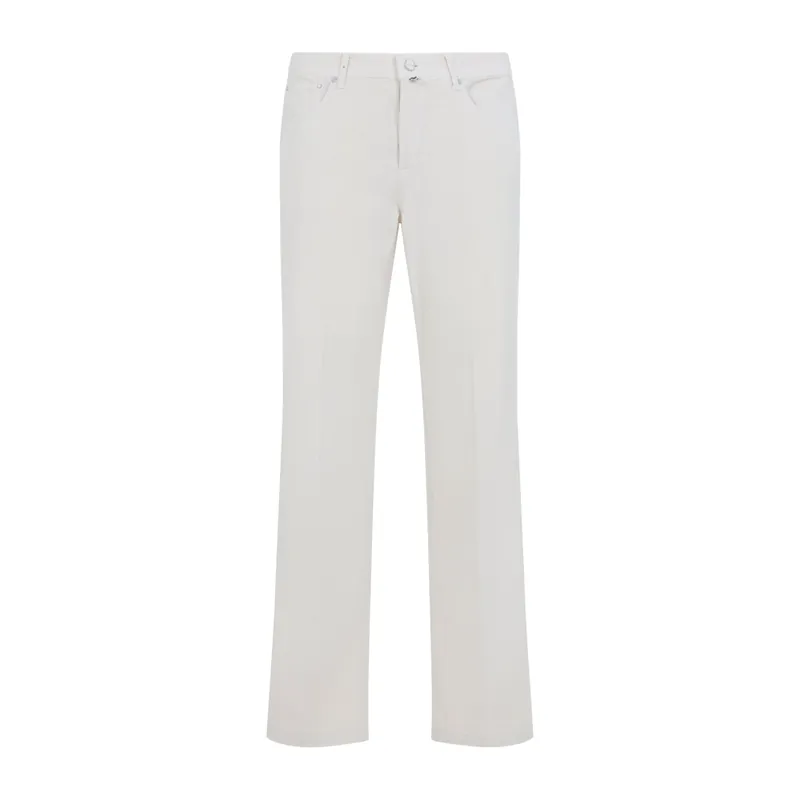 Regular & Straight Leg White - Kiton