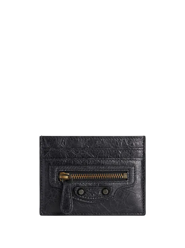 Le City Card Holder In Arena Lambskin - Balenciaga