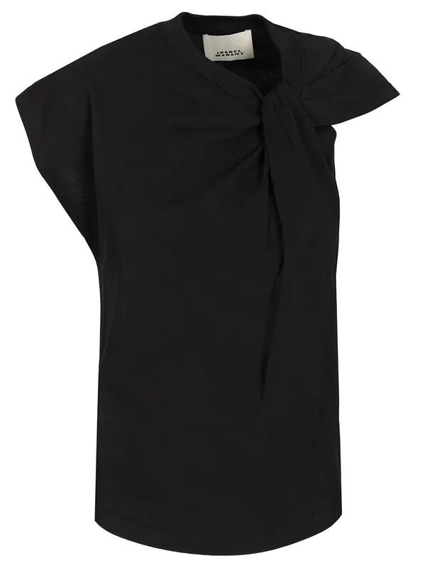 Nayda In Cotton Jersey T-Shirt Black