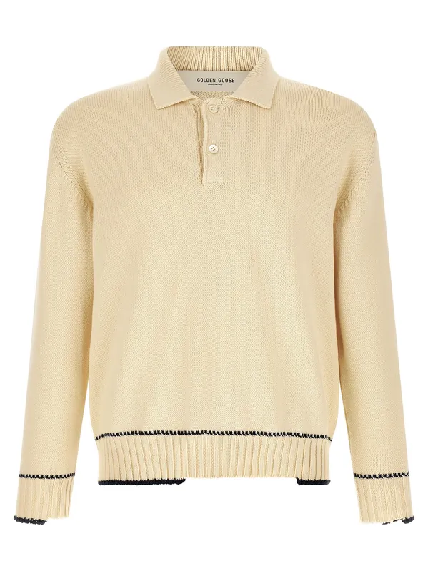 Rindley Polo White - Golden Goose