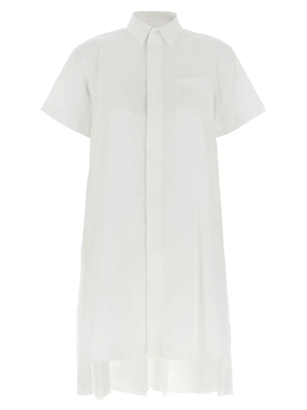 Chemisier Dress Dresses White - Sacai