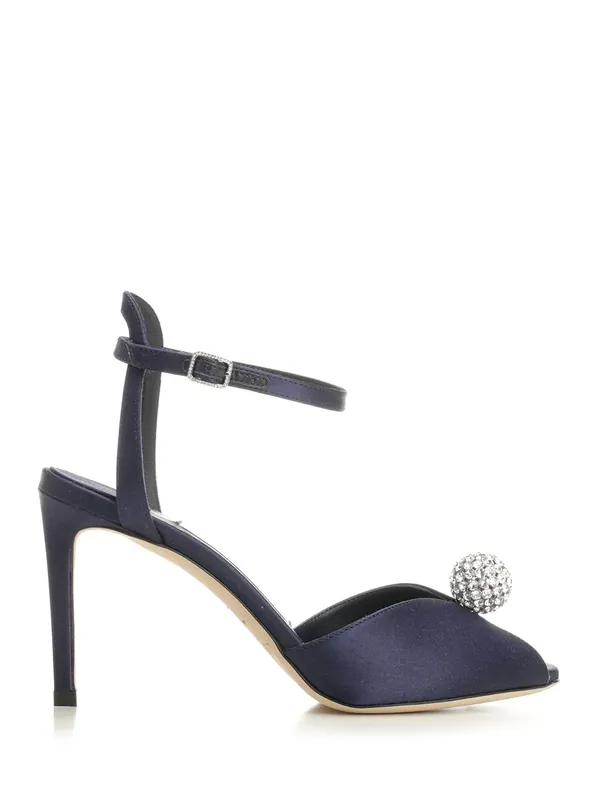 Sacora 85 Sandal Sandals Blue - Jimmy Choo