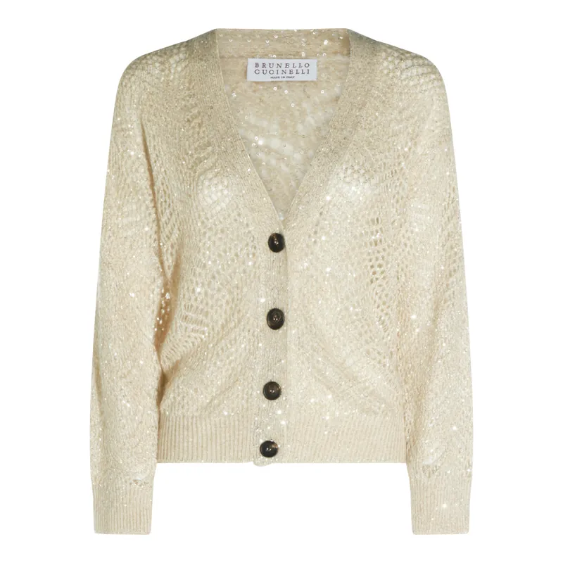 Sweaters Avorio - Brunello Cucinelli