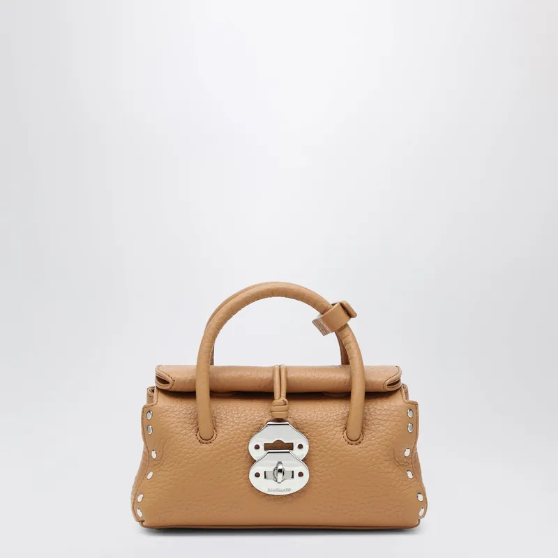 Dotta Baby Amaretto Grained Leather Bag - Zanellato