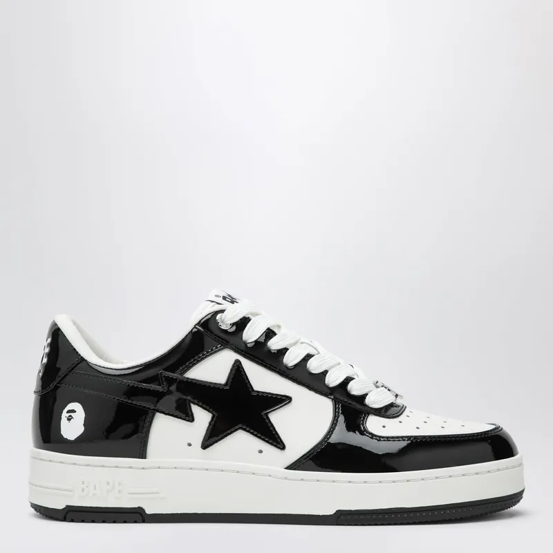 White/Black Bape Sta #1 Sneakers