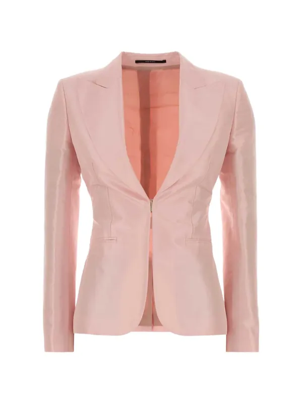 Wool Single-Breasted Jacket