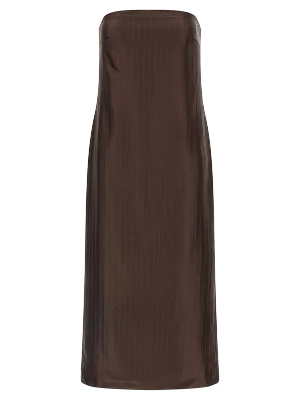 Giulia Dresses Brown - Loulou De Saison