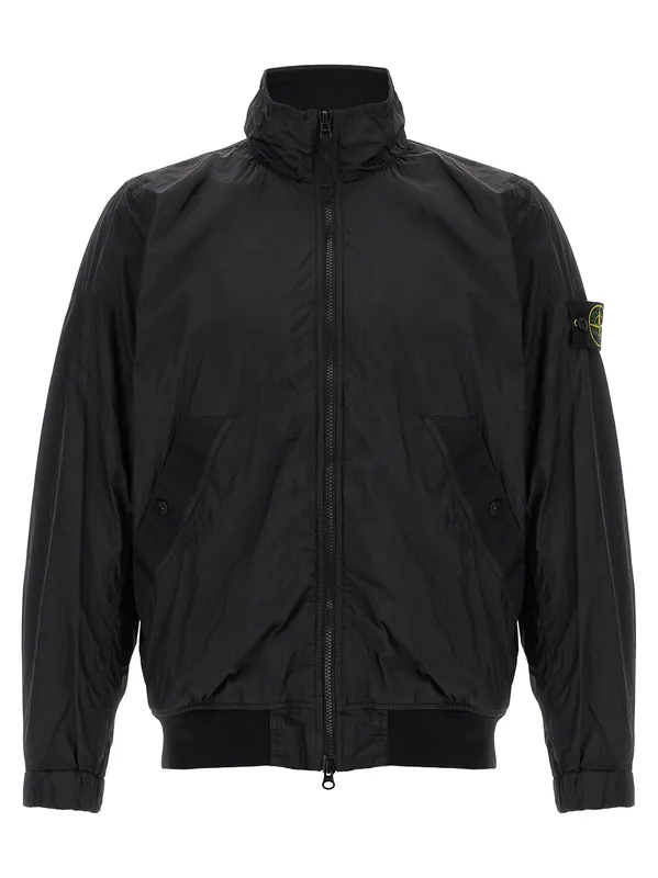 4100111 Puffer Jackets Black - Stone Island