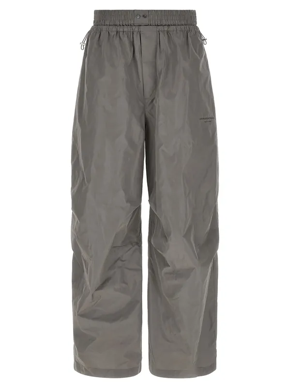 Boxer Detail Joggers Pants Gray - Alexander Wang