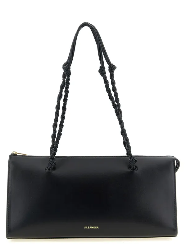 Tangle Tent Shoulder Bags Black - Jil Sander