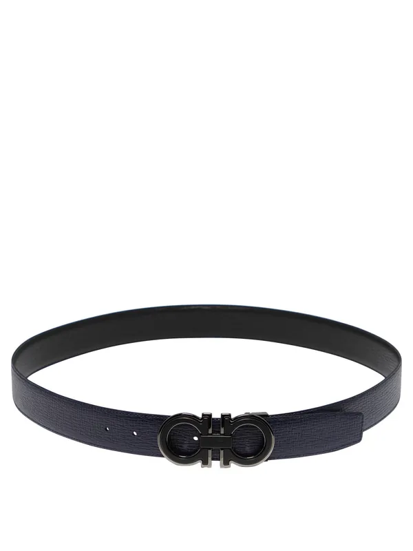 Gancini Belts Black - Ferragamo