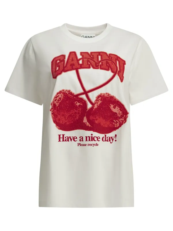 Cherries T-Shirts White