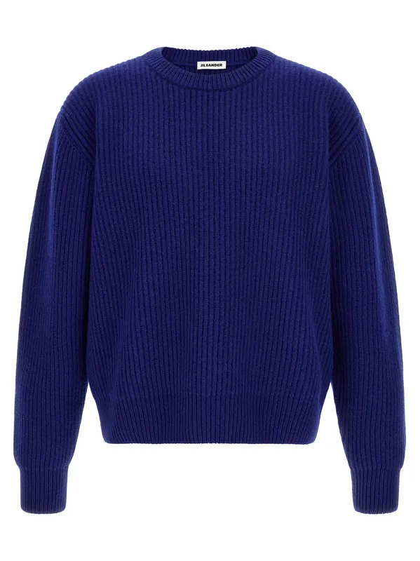 Fisherman Sweaters And Cardigans Blue - Jil Sander
