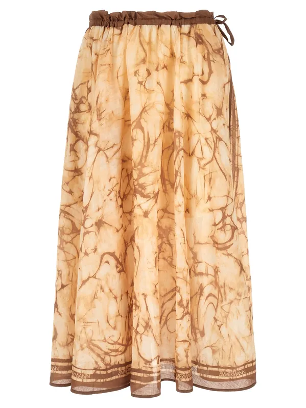 Indra Skirts Beige - Zimmermann