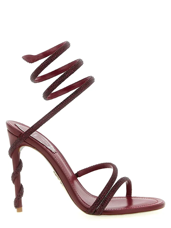 Margot Sandals Bordeaux - René Caovilla