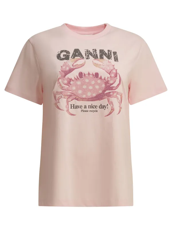 Crab T-Shirts Pink