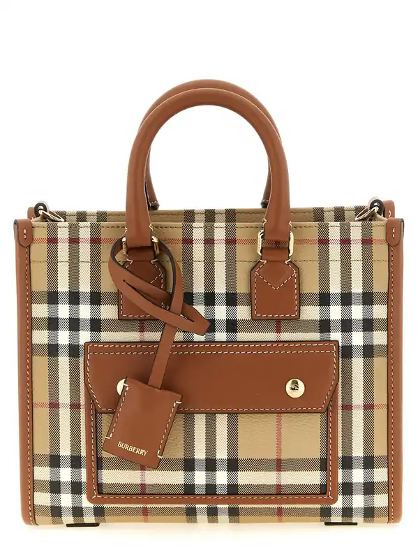 Freya Tote Bag Beige - Burberry