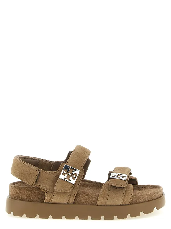 Mellow Sandals Beige - Tory Burch