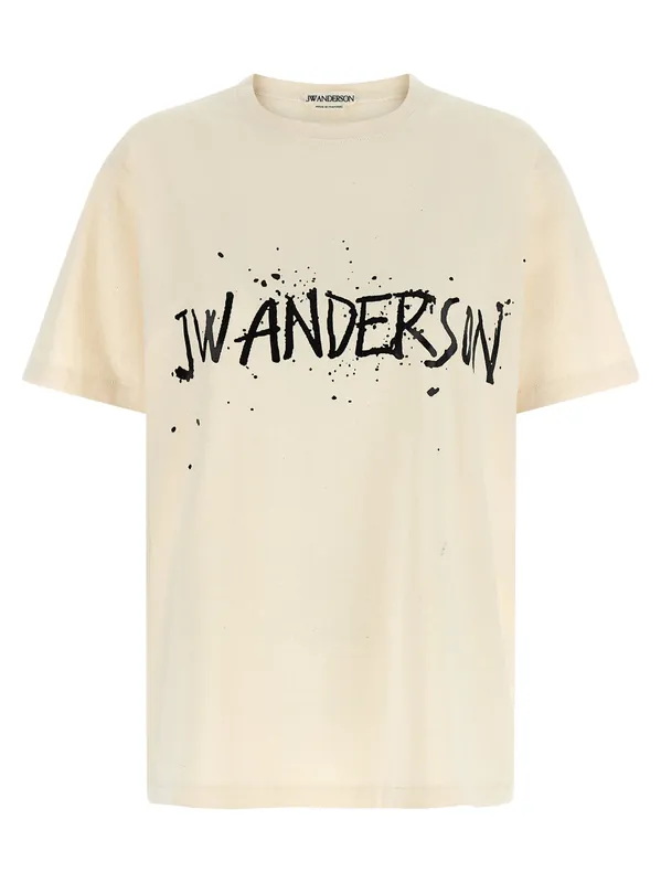 Circular T-Shirt Beige