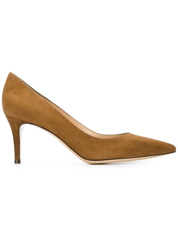 Gianvito Suede Leather Pumps - Gianvito Rossi