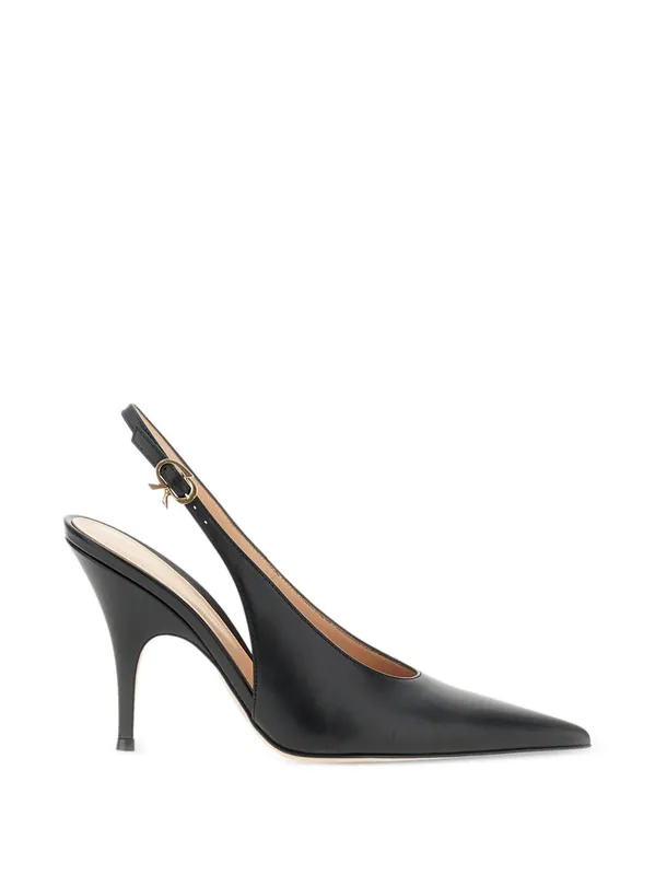 Sofia Leather Slingback Pumps - Gianvito Rossi