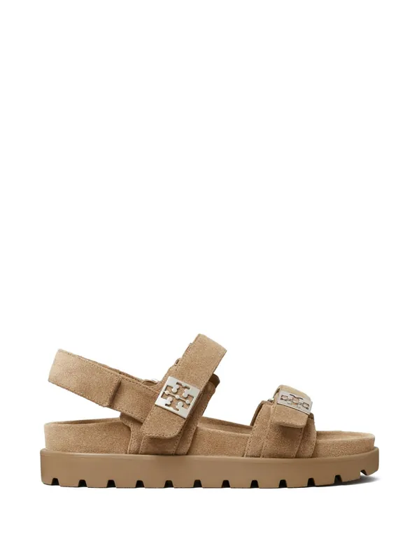Mellow Leather Sandals - Tory Burch