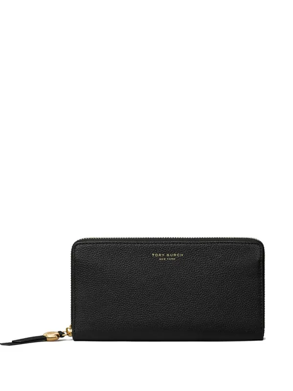 Romy Leather Continental Wallet - Tory Burch