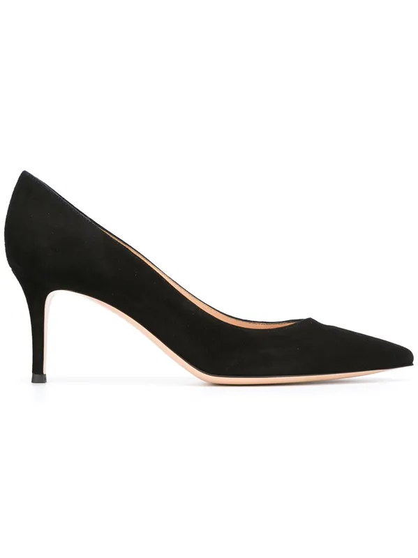 Gianvito Suede Leather Pumps - Gianvito Rossi