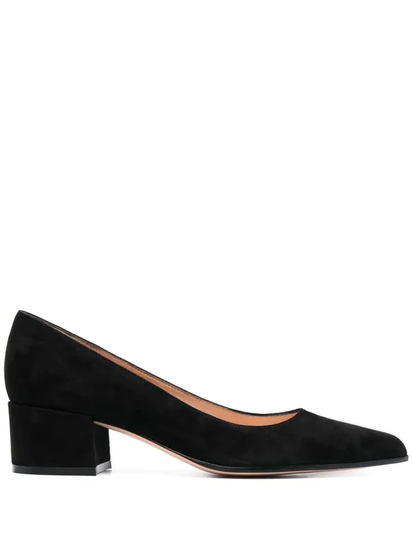 Piper Suede Leather Pumps - Gianvito Rossi