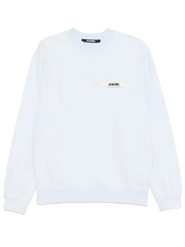 Le Sweatshirt Gros Grain In Cotton - Jacquemus