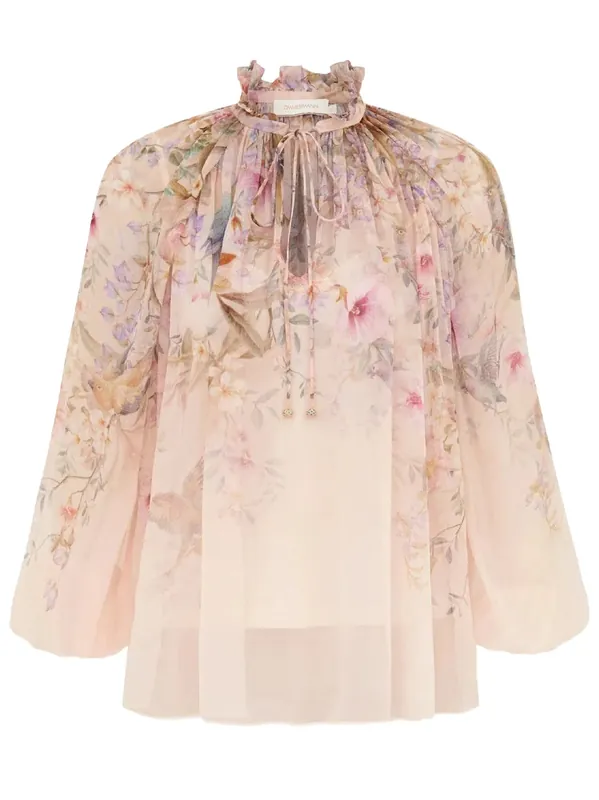 Rebellion Billow Blouse - Zimmermann