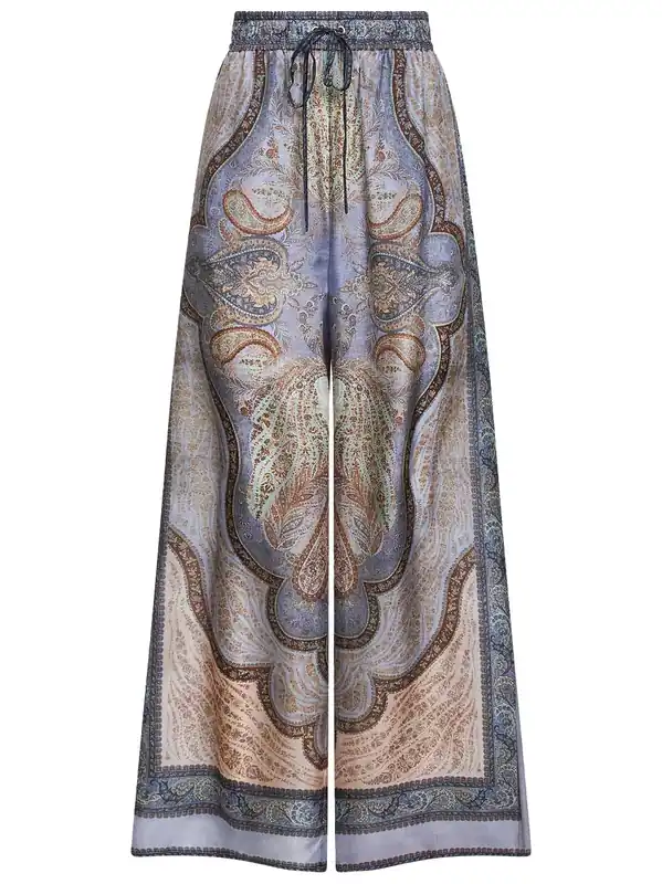 Wanderlust Silk Relaxed Pants - Zimmermann
