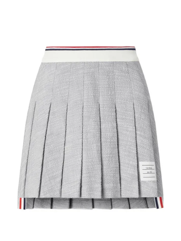 Cotton Mini Skirt - Thom Browne