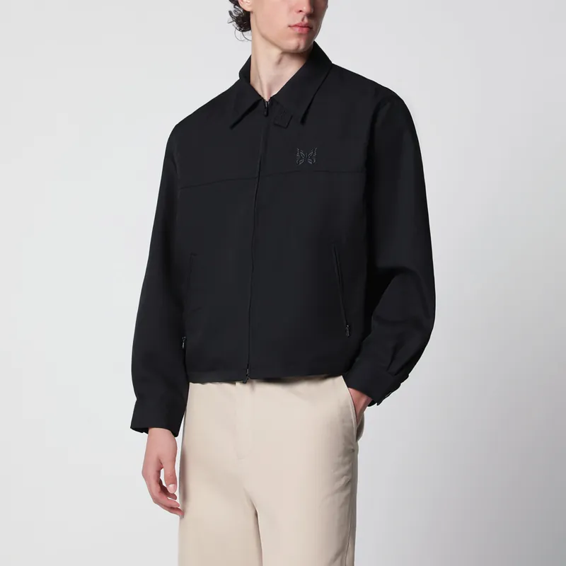 Black Twill Sport Jacket - Needles