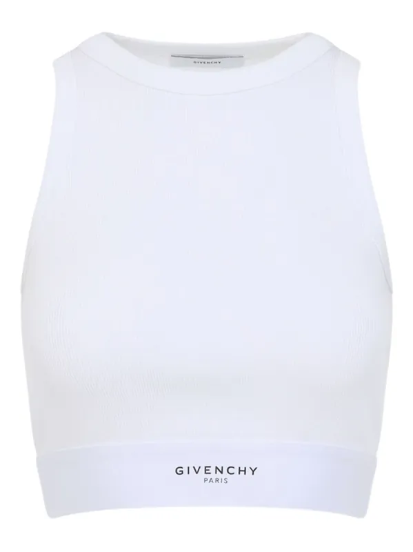 Cropped Tank Top - Givenchy