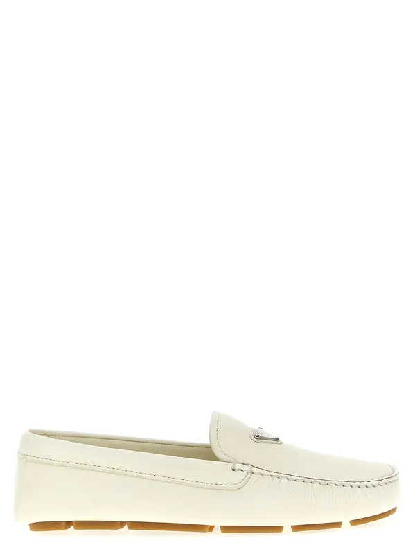 Driver Loafers White - Prada